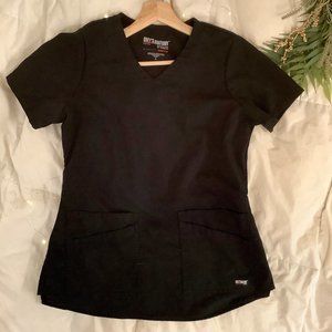 Women's Grey's Anatomy V Neck Scrub Top - MEDIUM